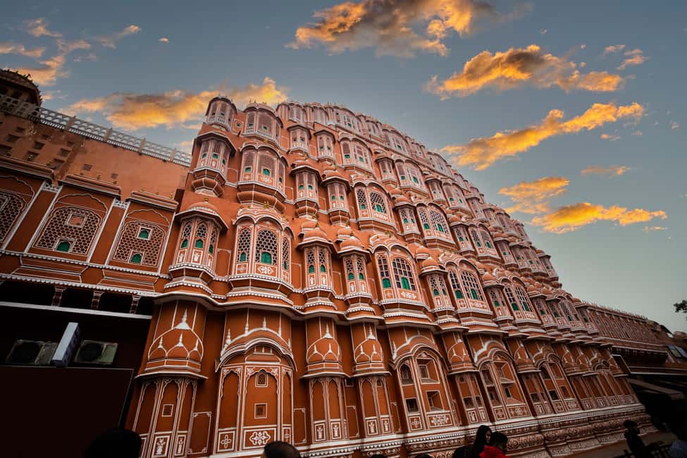 7-Day Golden Triangle Jodhpur Udaipur Tour from Delhi - Day 1: Old Delhi Jama Masjid, Chandni Chowk rickshaw, then Agra