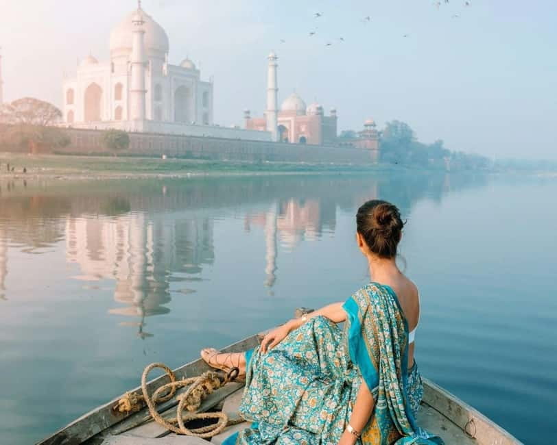 Agra: Taj Mahal Vip Tickets with Guide & Backside Boat Ride - Private pickup that actually protects your time