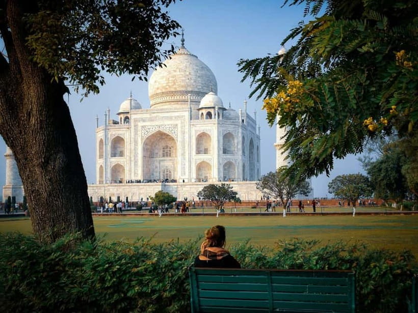 Agra: Taj Mahal Vip Tickets with Guide & Backside Boat Ride - The long-tail boat ride on the Yamuna: Taj from behind the Taj