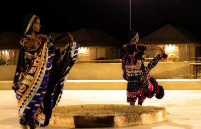 Blissful Half Day Sunset Camel Safari with Musical Evening - Pickup, jeep rides, and the timing you should expect