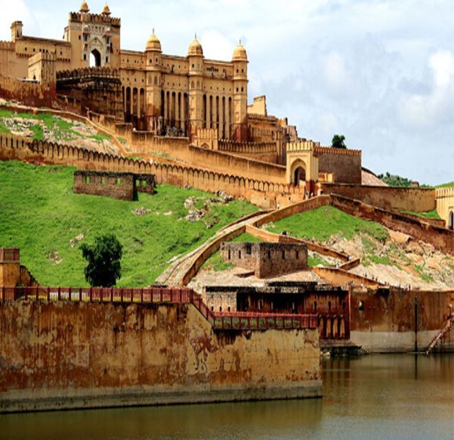 From Delhi: 4-Days Golden Triangle Tour & Ranthambore Safari - Day 4 Jaipur’s biggest icons: Amber Fort to Jantar Mantar then back to Delhi